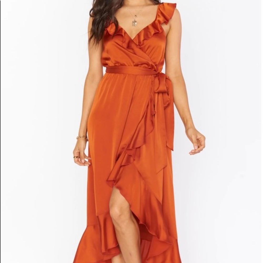 Show Me Your Mumu Samantha Ruffle Dress